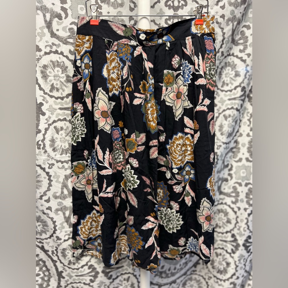 Floral Midi Skirt